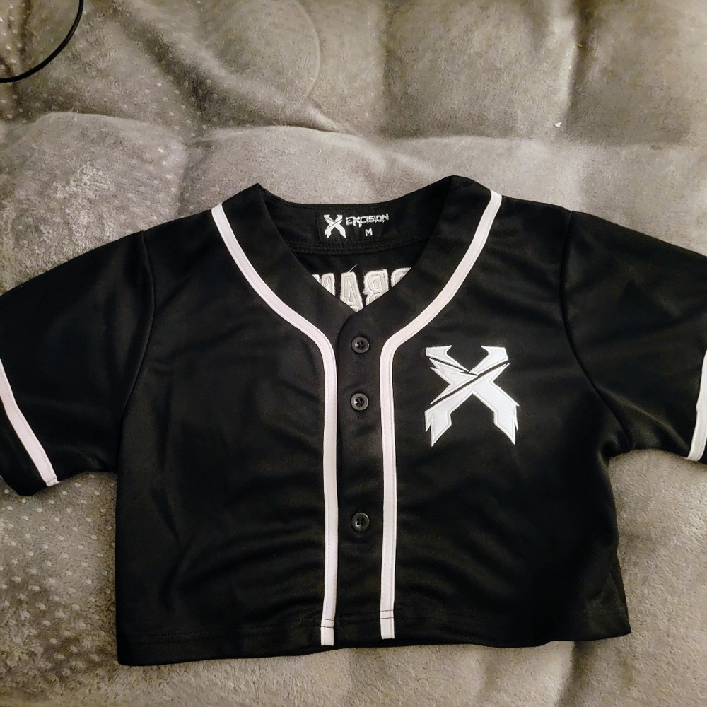 Excision crop jersey